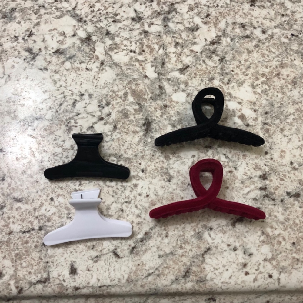 4 pcsWomen’s Hair Claw Clips